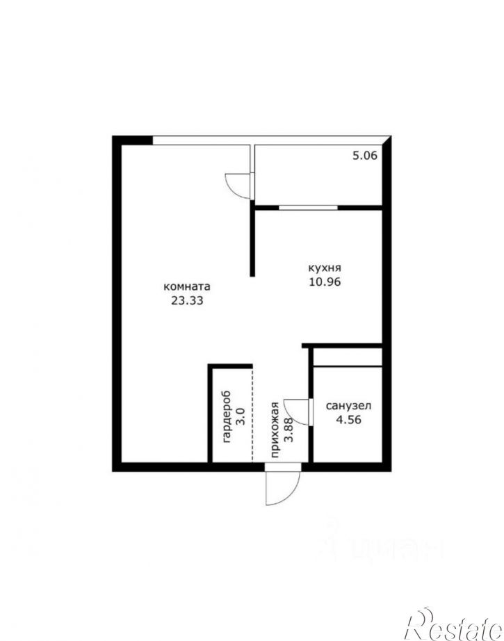 1-комн квартира ул им. Архитектора Ишунина, 7/1 1,  д. 7/1 1,  к. 1