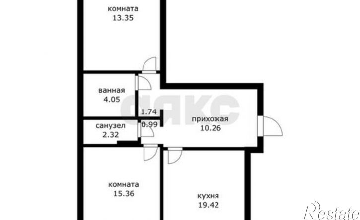 2-комн квартира 9-я Тихая улица, 9,  д. 9
