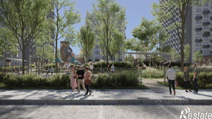 2-комн квартира в новом доме Душистая улица