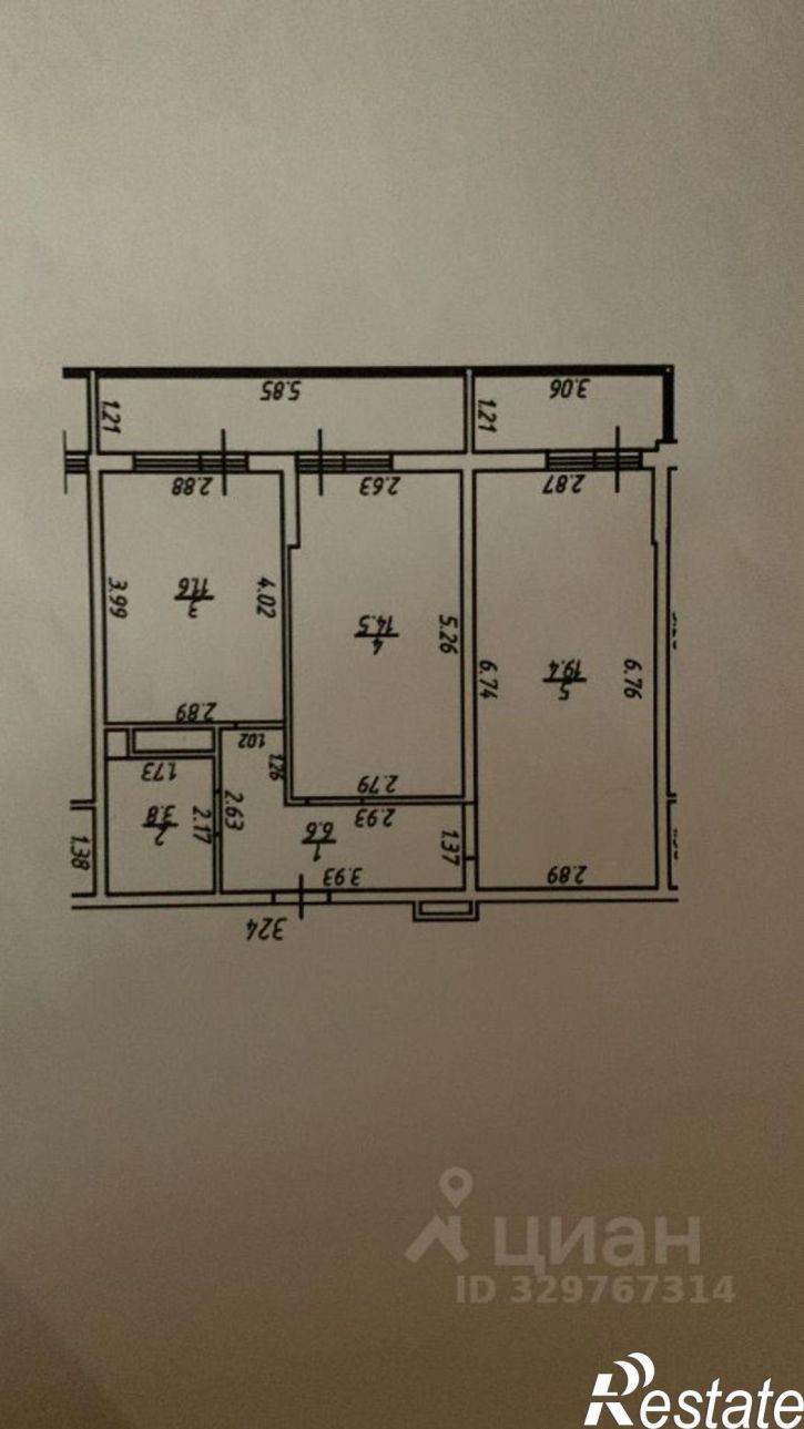 2-комн квартира улица Героя Георгия Бочарникова, 4к2,  д. 4к2