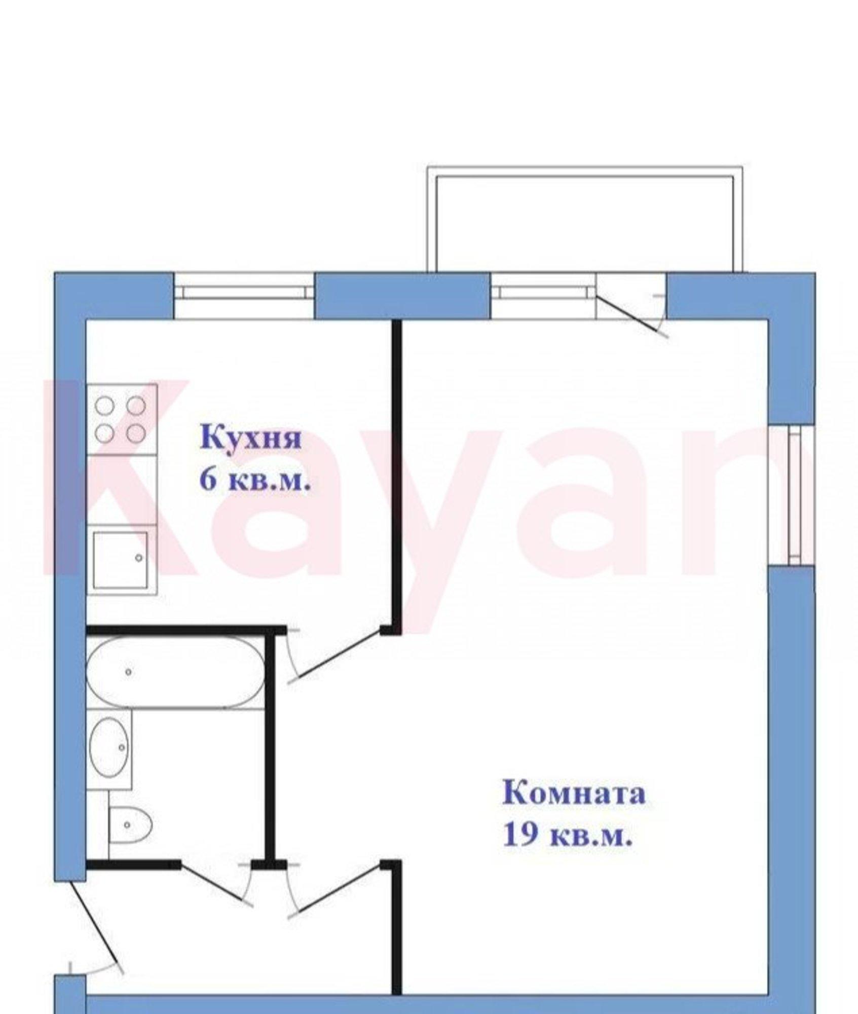 Купить квартиру за 4 700 000 рублей на Гагарина ул.