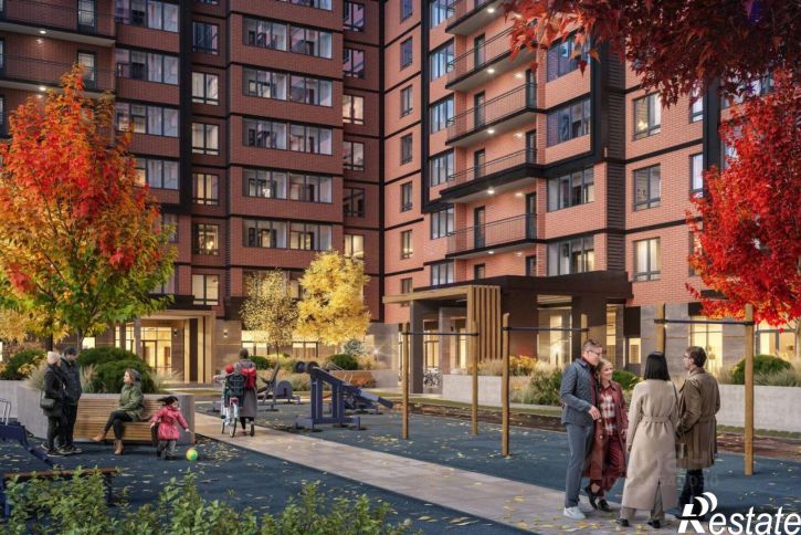 1-комн квартира в новом доме Новороссийская улица, 102,  д. 102