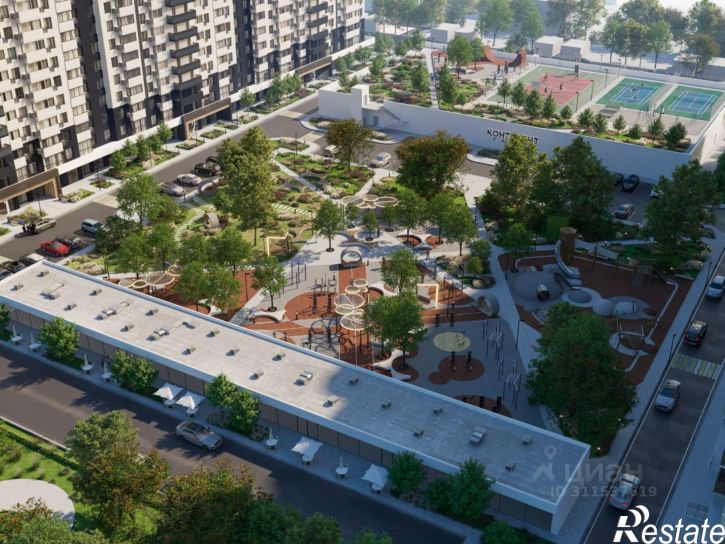 1-комн квартира в новом доме Адмиралтейский бульвар, 1,  д. 1