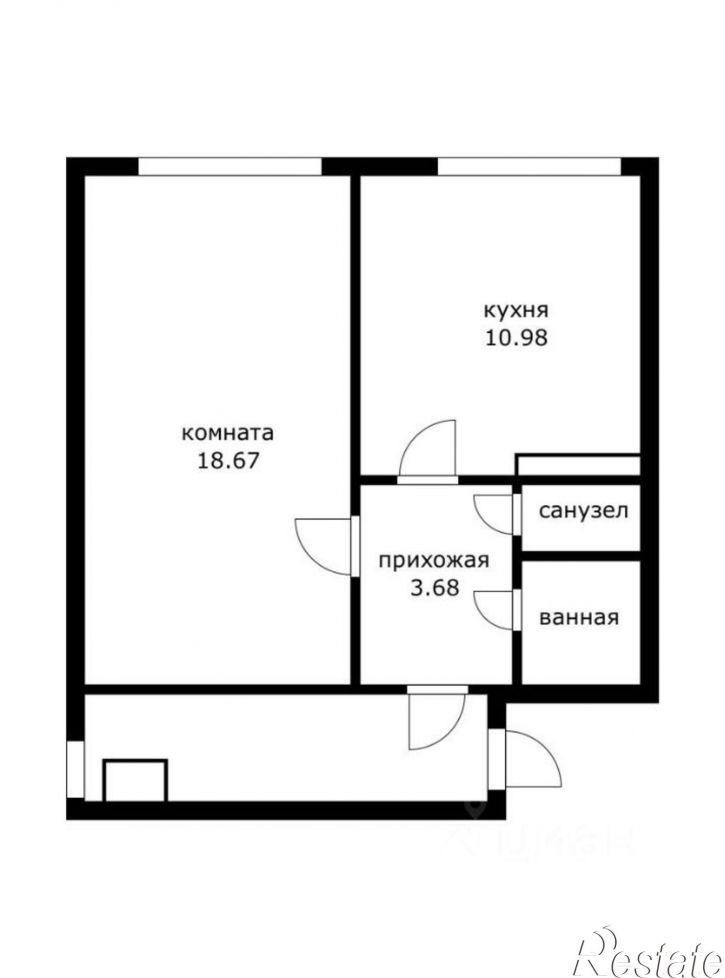 2-комн квартира Зиповская улица, 22,  д. 22