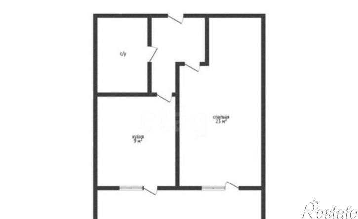 1-комн квартира улица Петра Метальникова, 28,  д. 28
