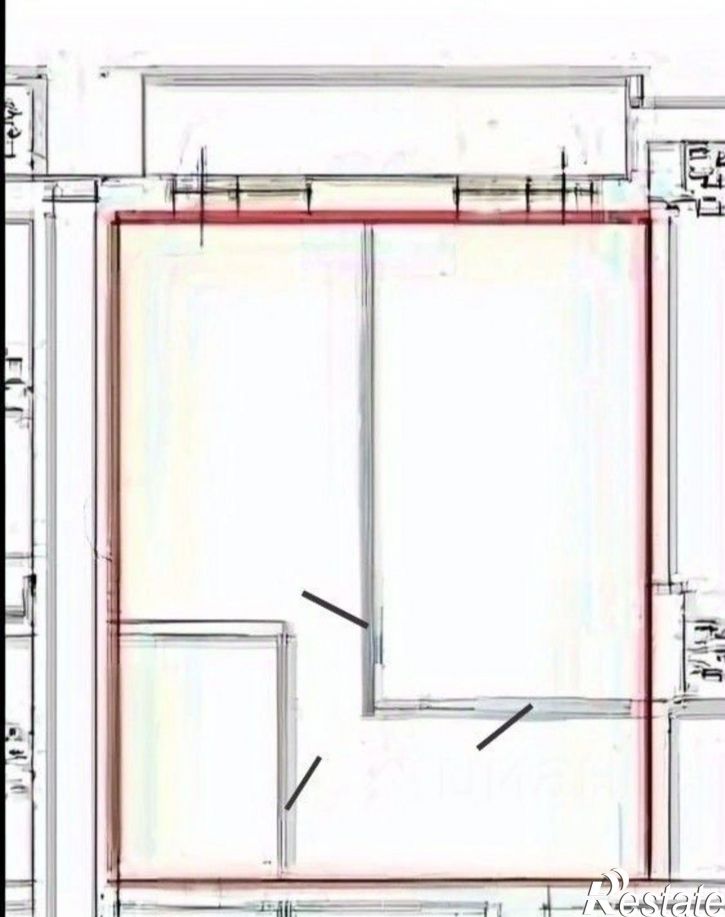 1-комн квартира улица Академика Сахарова, 2А к8,  д. 2А к8