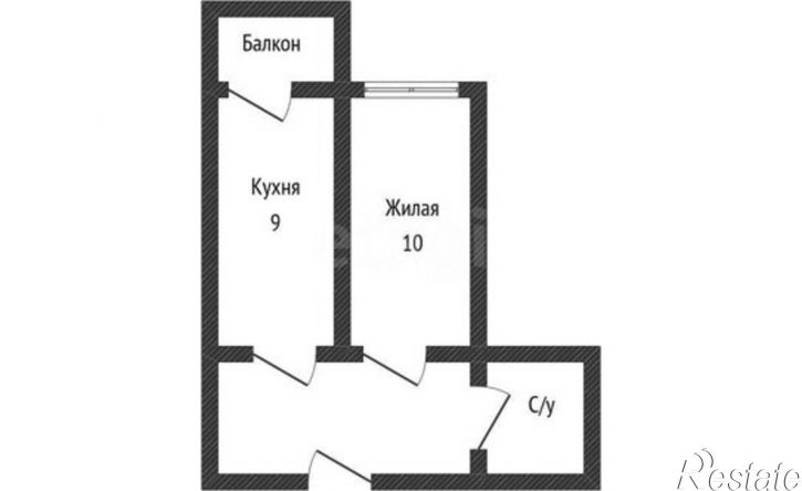 1-комн квартира Московская улица, 152,  д. 152