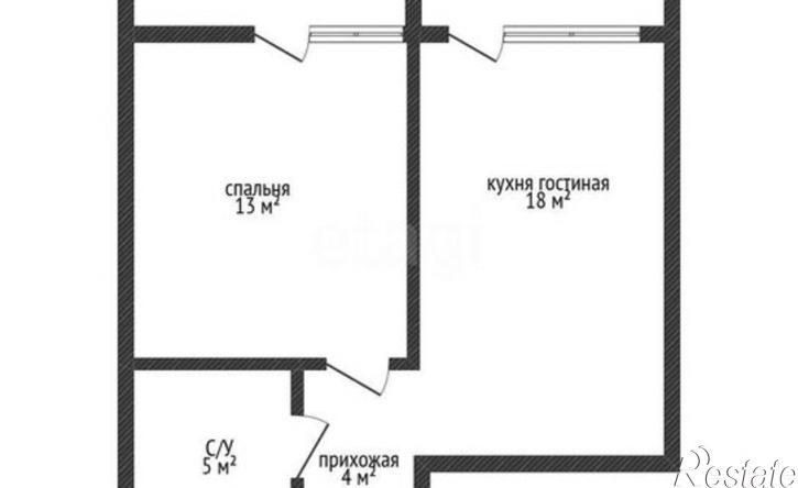 1-комн квартира улица Автолюбителей, 1/3 к2,  д. 1/3 к2