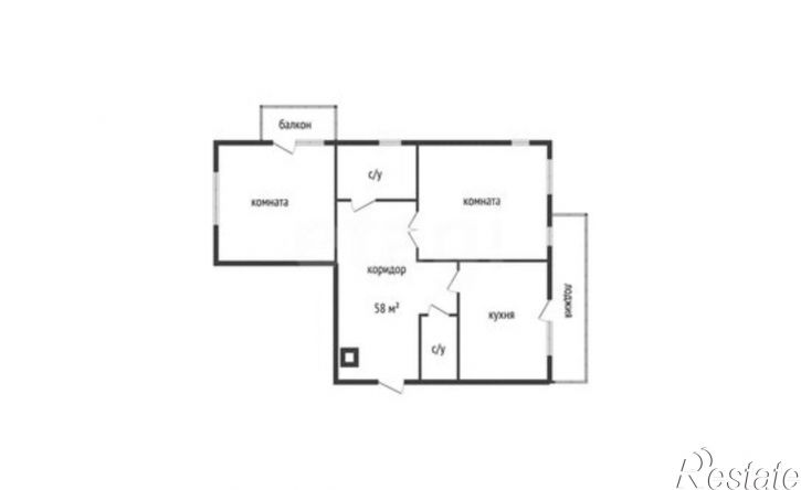 2-комн квартира ул Венецианская, 10,  д. 10