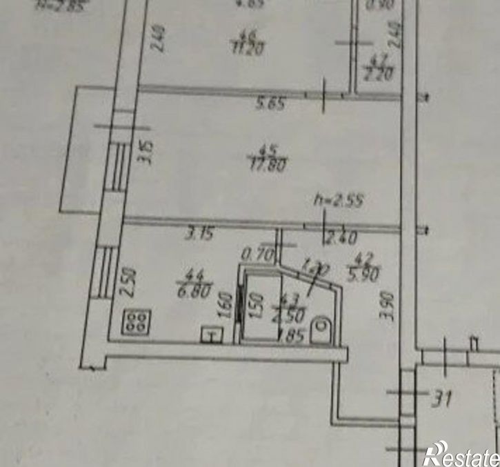 2-комн квартира 1-й Артельный проезд, 20А,  д. 20А