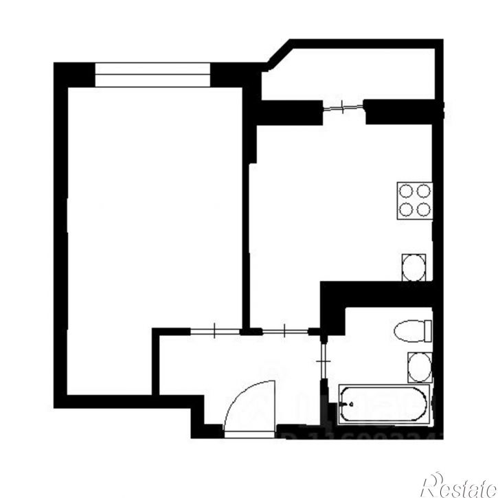 1-комн квартира ул Героев-Разведчиков, 8 4,  д. 8 4,  к. 4