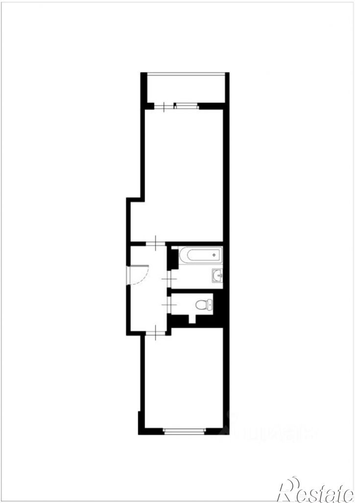 1-комн квартира улица 40 лет Победы, 186 к1,  д. 186 к1