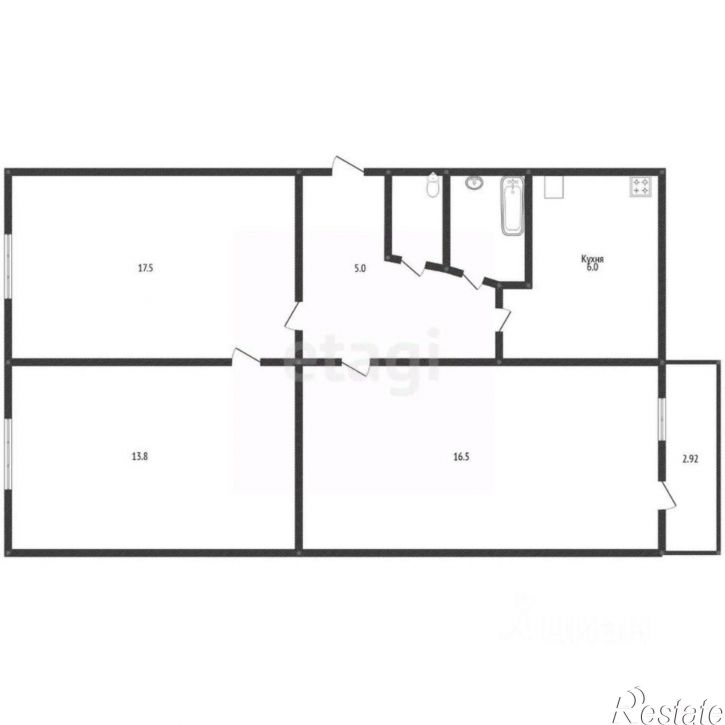 3-комн квартира ул Старокубанская, 120,  д. 120
