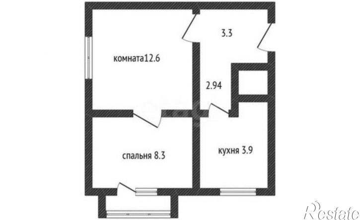 2-комн квартира улица Вавилова, 10,  д. 10