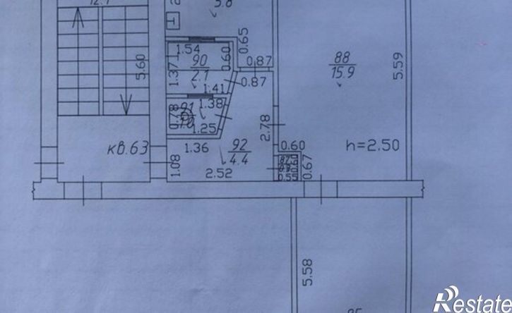 2-комн квартира ул Рашпилевская, 331,  д. 331