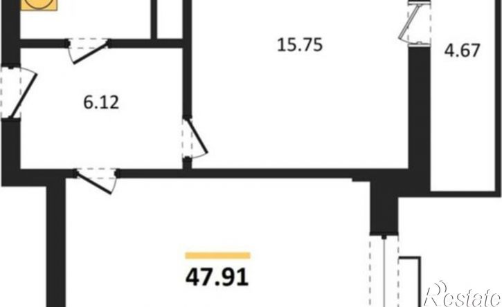 1-комн квартира в новом доме шоссе Нефтяников, 26,  д. 26