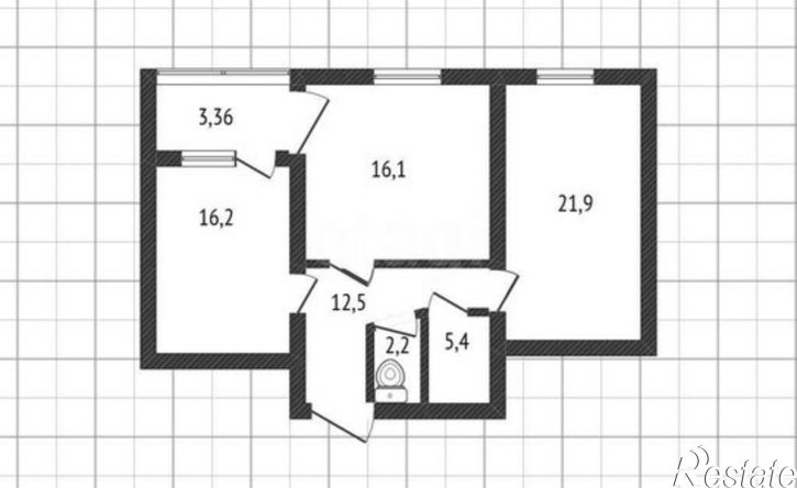 2-комн квартира ул Черкасская, 101,  д. 101