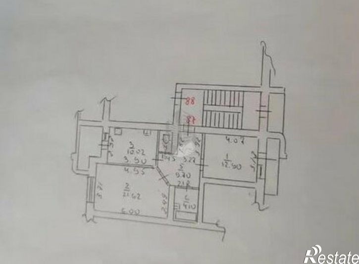 2-комн квартира пр-кт Чекистов, 35,  д. 35