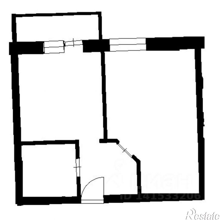 1-комн квартира Школьная улица, 13/9,  д. 13/9