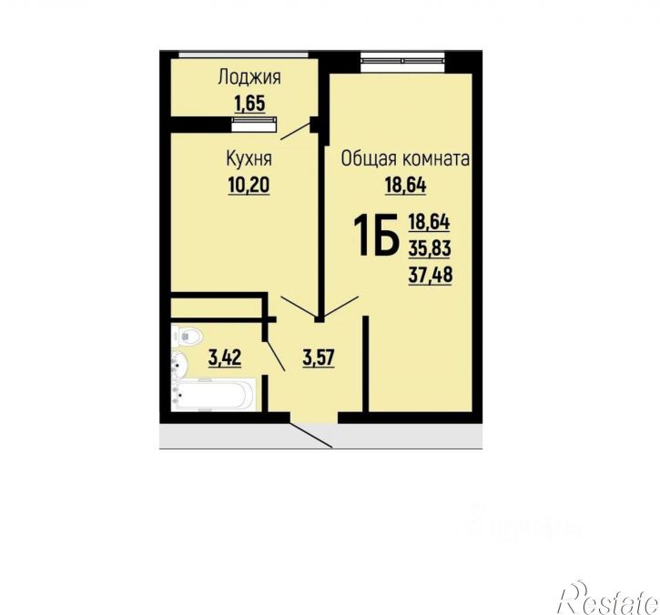 1-комн квартира ул Заполярная, 39 10,  д. 39 10,  к. 10