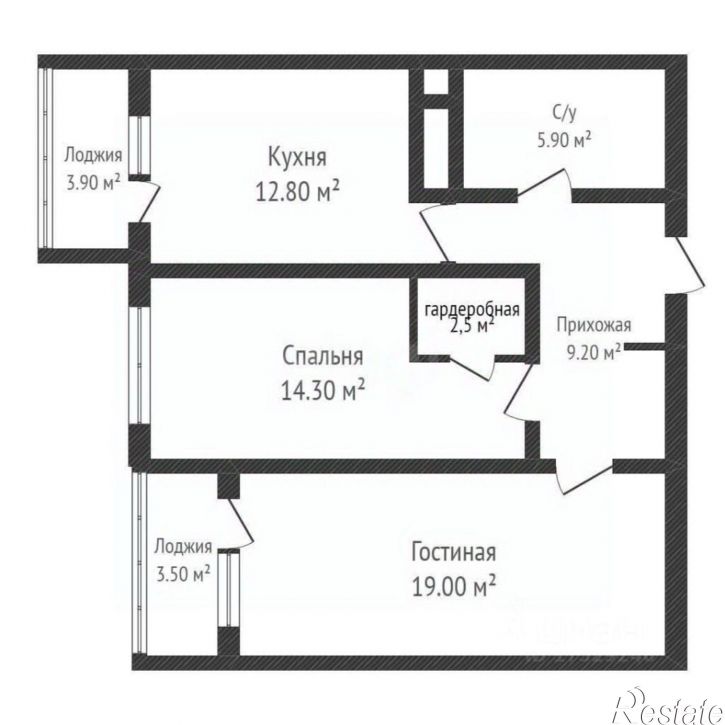 2-комн квартира ул Дальняя, 6А,  д. 6А