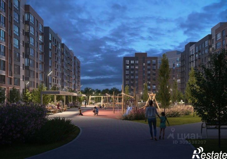 2-комн квартира в новом доме
