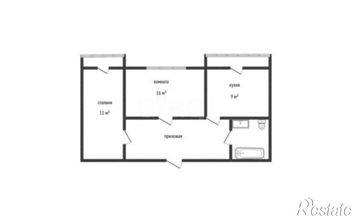 2-комн квартира улица им. Героя Яцкова И.В., 9 к3,  д. 9 к3