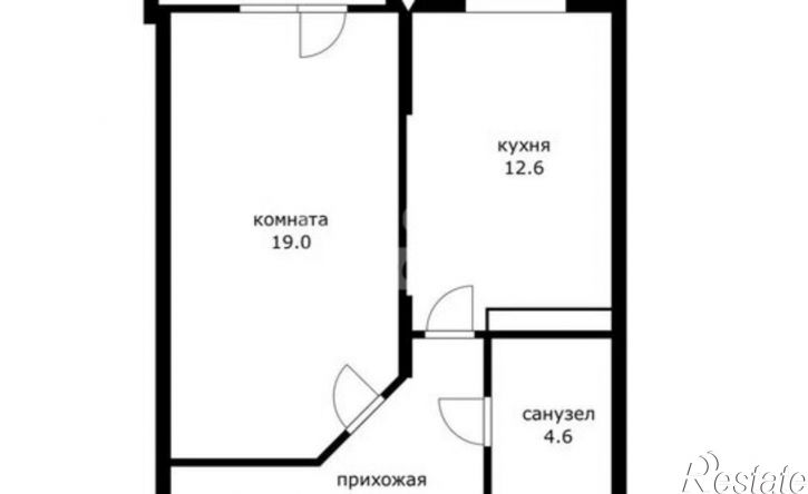 1-комн квартира Парусная улица, 10 к1,  д. 10 к1