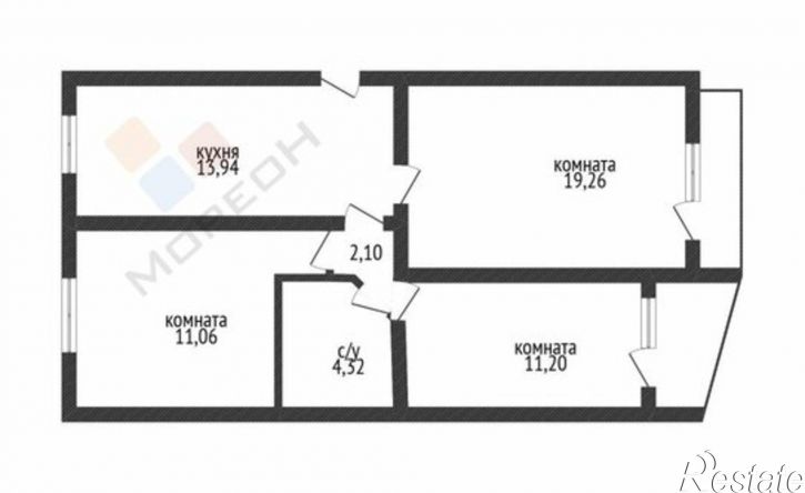 3-комн квартира Черкасская улица, 43,  д. 43