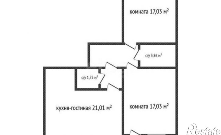 3-комн квартира улица им. генерал-лейтенанта Александра Сапрунова, 15,  д. 15