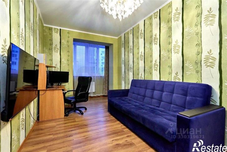 1-комн квартира ул им. Есенина, 108/9А,  д. 108/9А