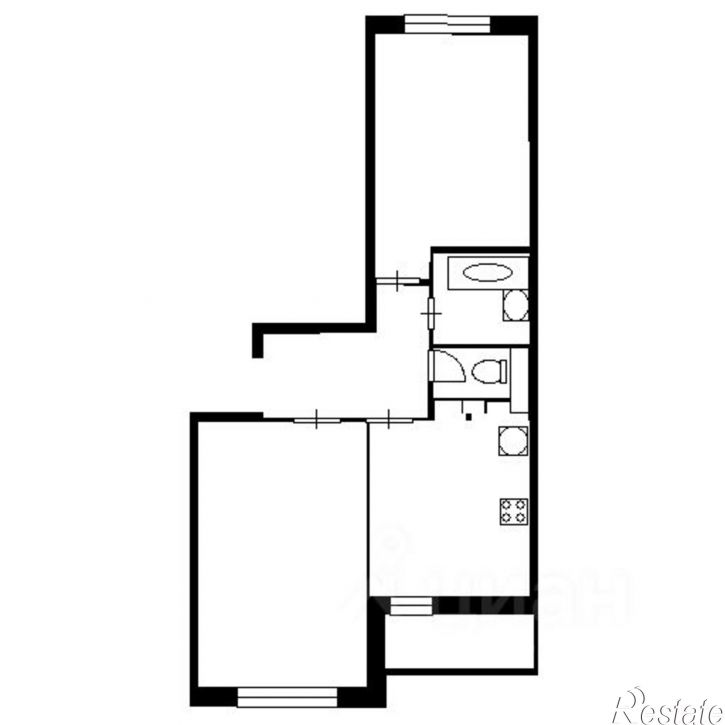 2-комн квартира ул Героев-Разведчиков, 8 3,  д. 8 3,  к. 3