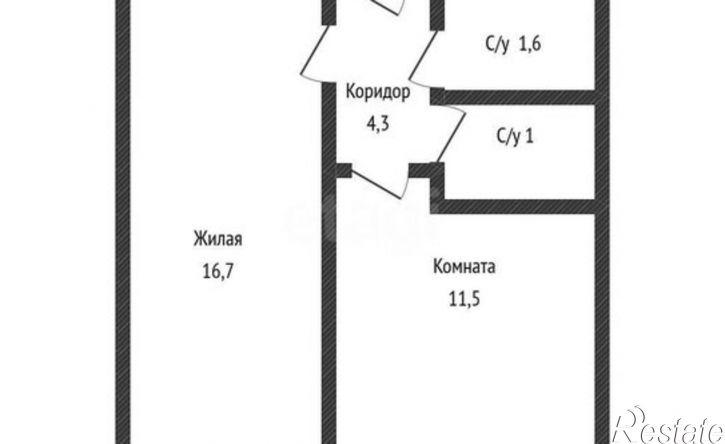 2-комн квартира ул 1-го Мая, 47/1,  д. 47/1