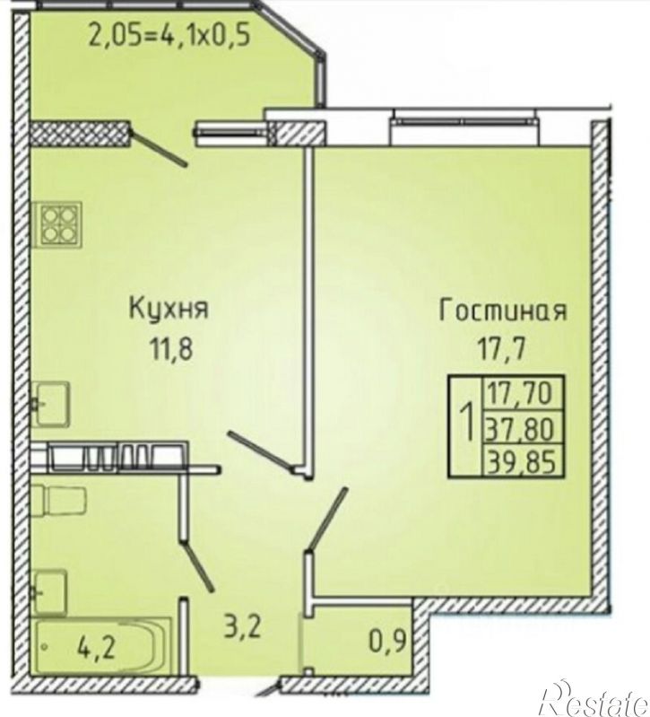 1-комн квартира Восточно-Кругликовская улица, 28/3,  д. 28/3