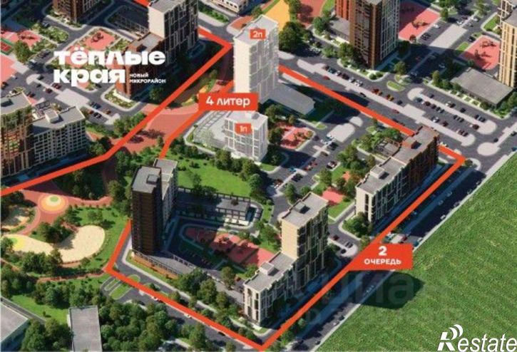 2-комн квартира в новом доме улица имени Виктора Анфиногенова, 12к2,  д. 12к2