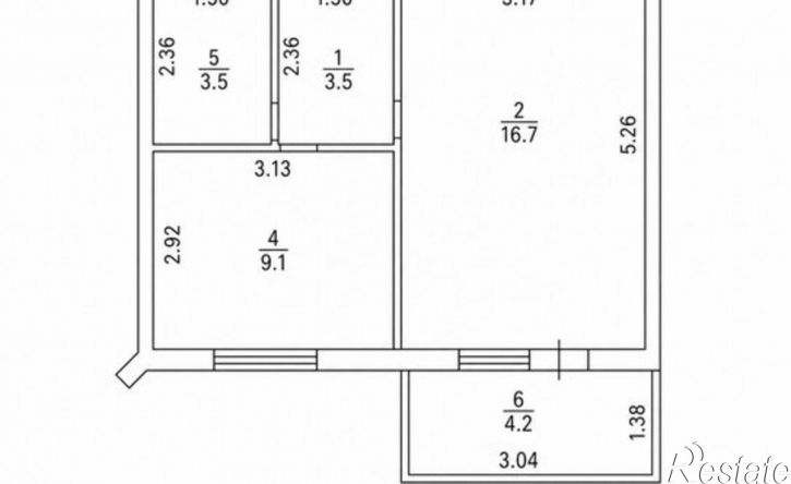1-комн квартира Заполярная улица, 35 к4,  д. 35 к4