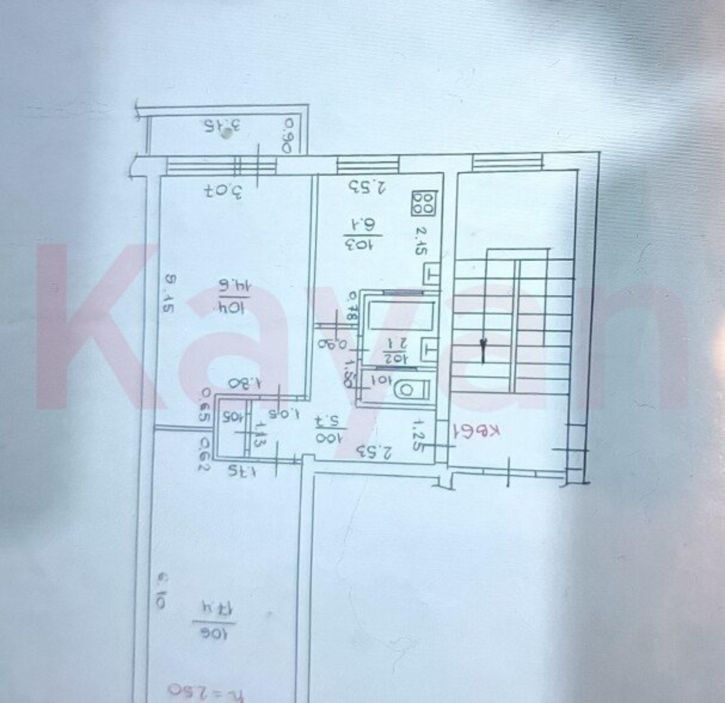 2-комн квартира им. Айвазовского ул.