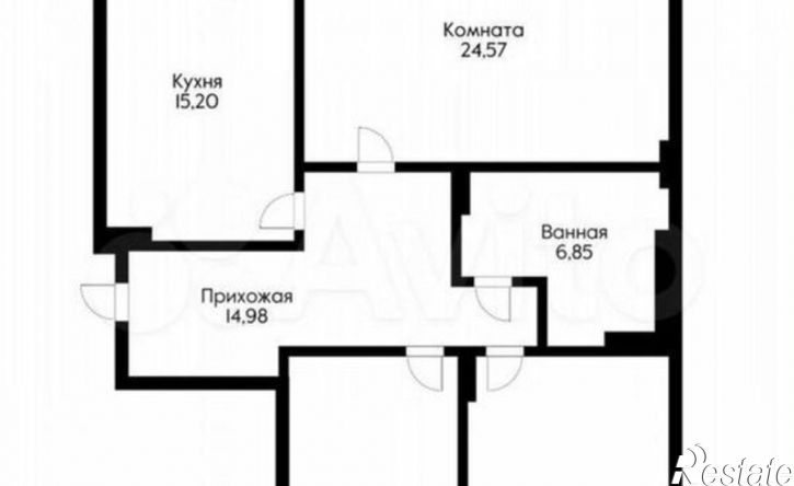 3-комн квартира улица Передерия, 64,  д. 64