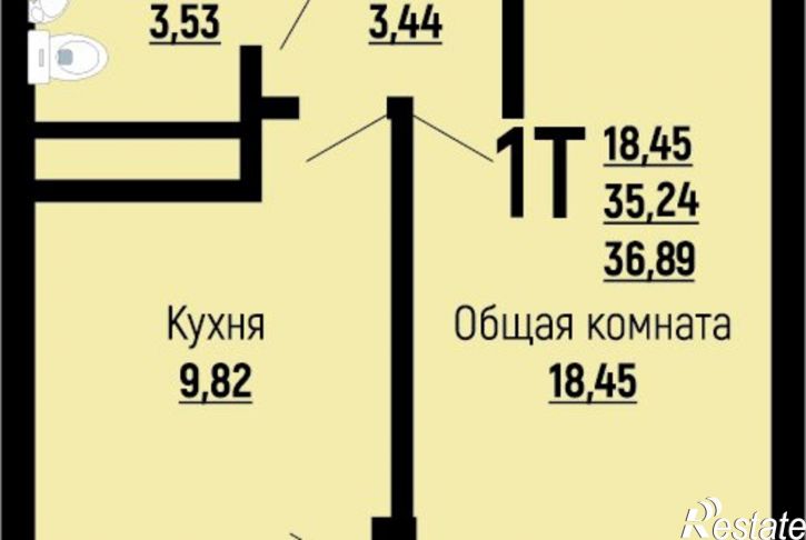 1-комн квартира в новом доме Заполярная улица, 39 к7,  д. 39 к7