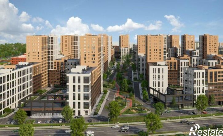 1-комн квартира в новом доме жилой комплекс Народные Кварталы