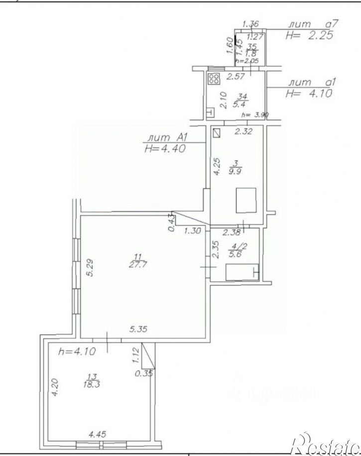 2-комн квартира ул им. Митрофана Седина, 117,  д. 117