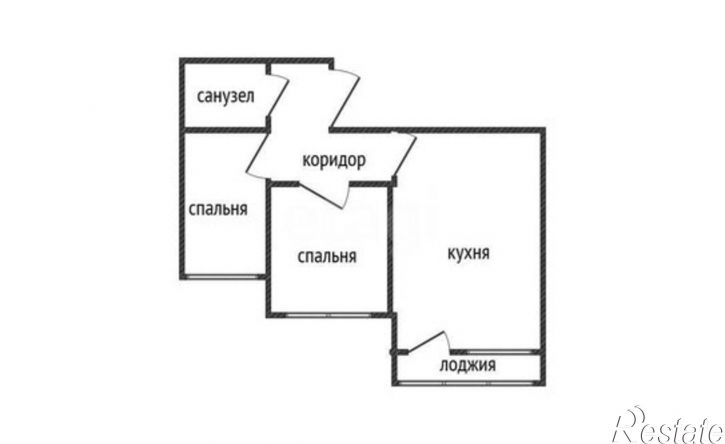 2-комн квартира ул Западный Обход, 38/1 2,  д. 38/1 2,  к. 2