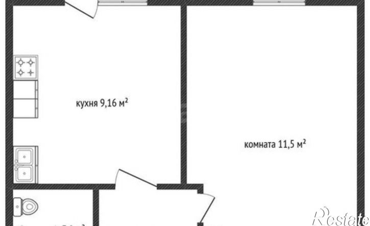 1-комн квартира ул им. Героя Яцкова И.В., 17/1,  д. 17/1