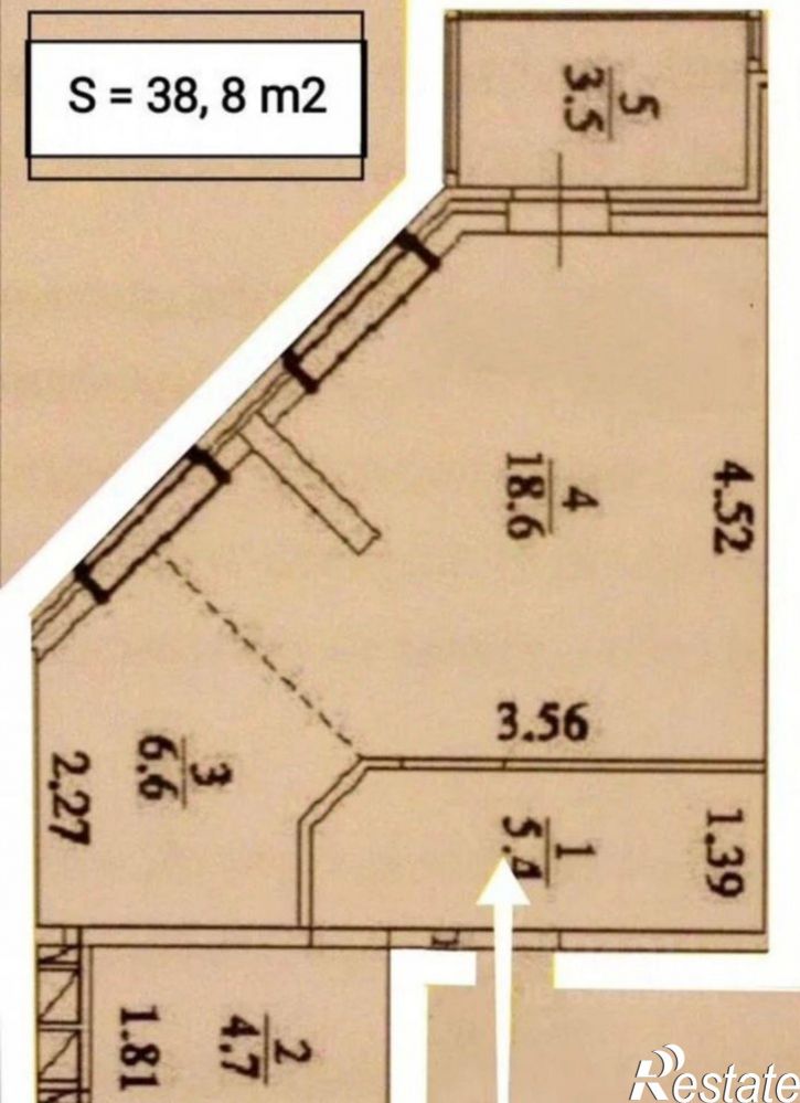 1-комн квартира ул Гаражная, 87 1,  д. 87 1,  к. 1