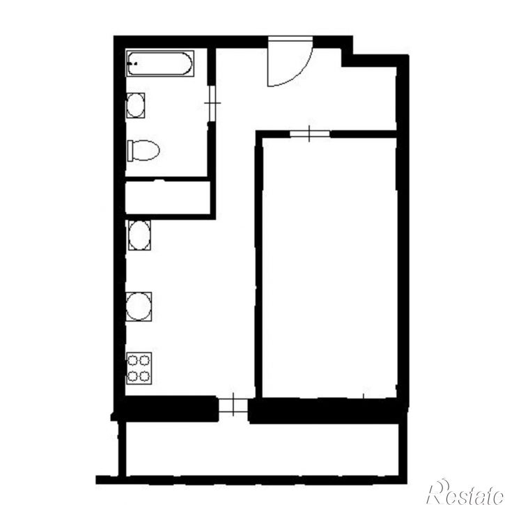 1-комн квартира ул Сормовская, 1/6,  д. 1/6