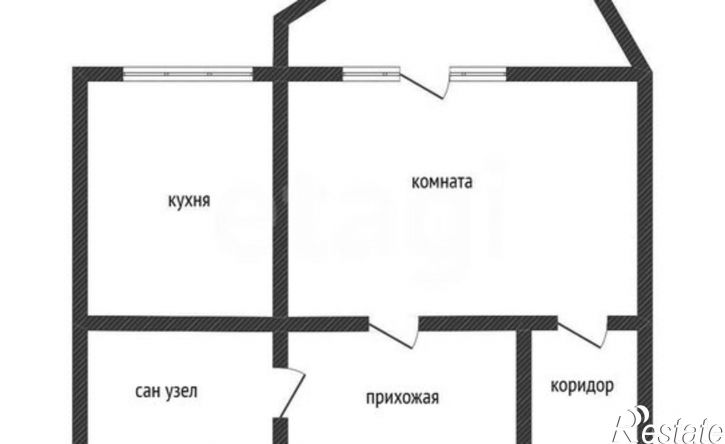 1-комн квартира ул им. Есенина, 106,  д. 106