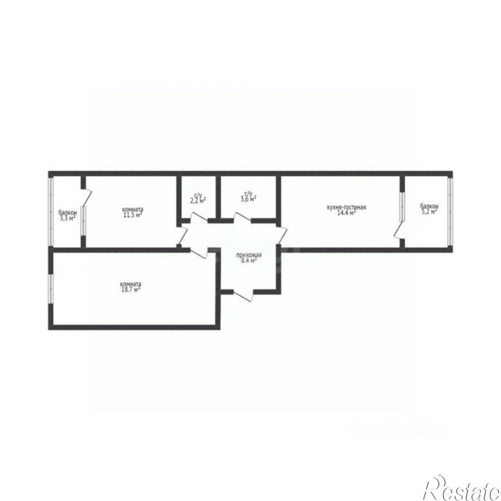 2-комн квартира улица Петра Метальникова, 3/1 к1,  д. 3/1 к1