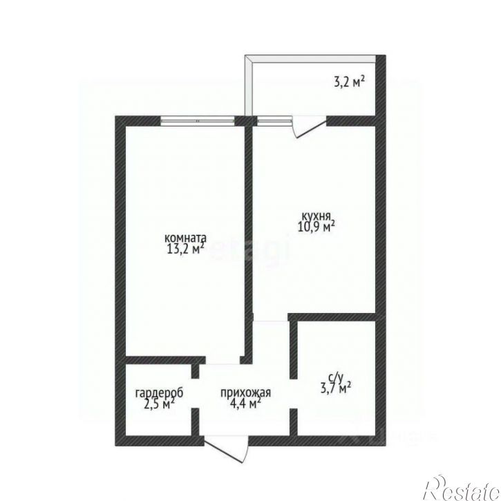 1-комн квартира Дубравная улица, 1,  д. 1