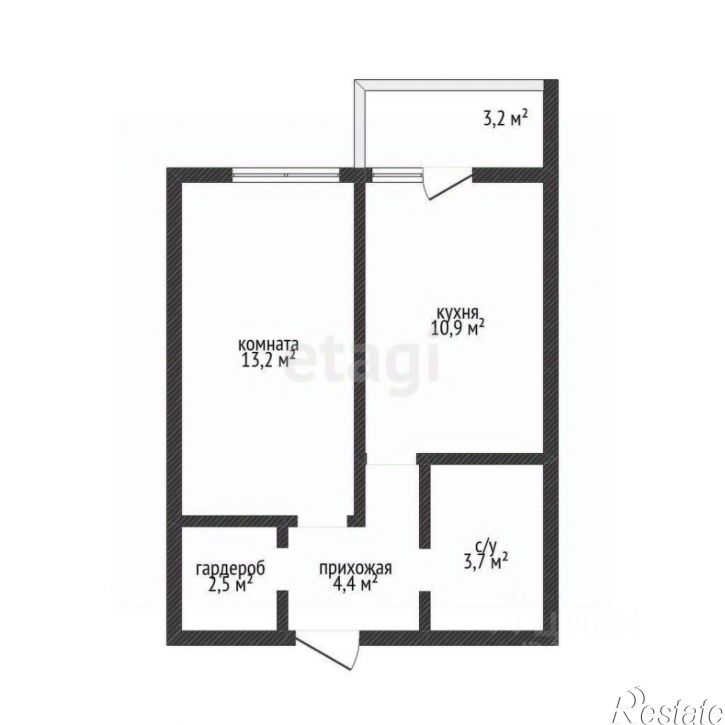1-комн квартира Дубравная улица, 1,  д. 1