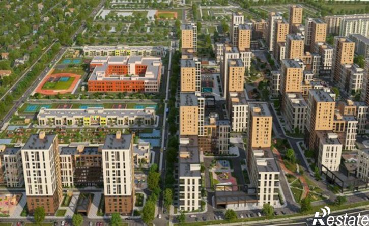 2-комн квартира в новом доме Народная улица, 54 лит. 3,  д. 54 лит. 3